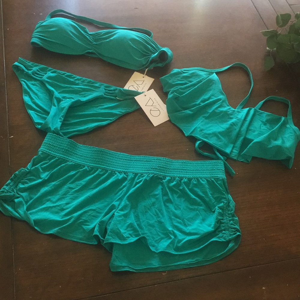 4  piece bathing suit